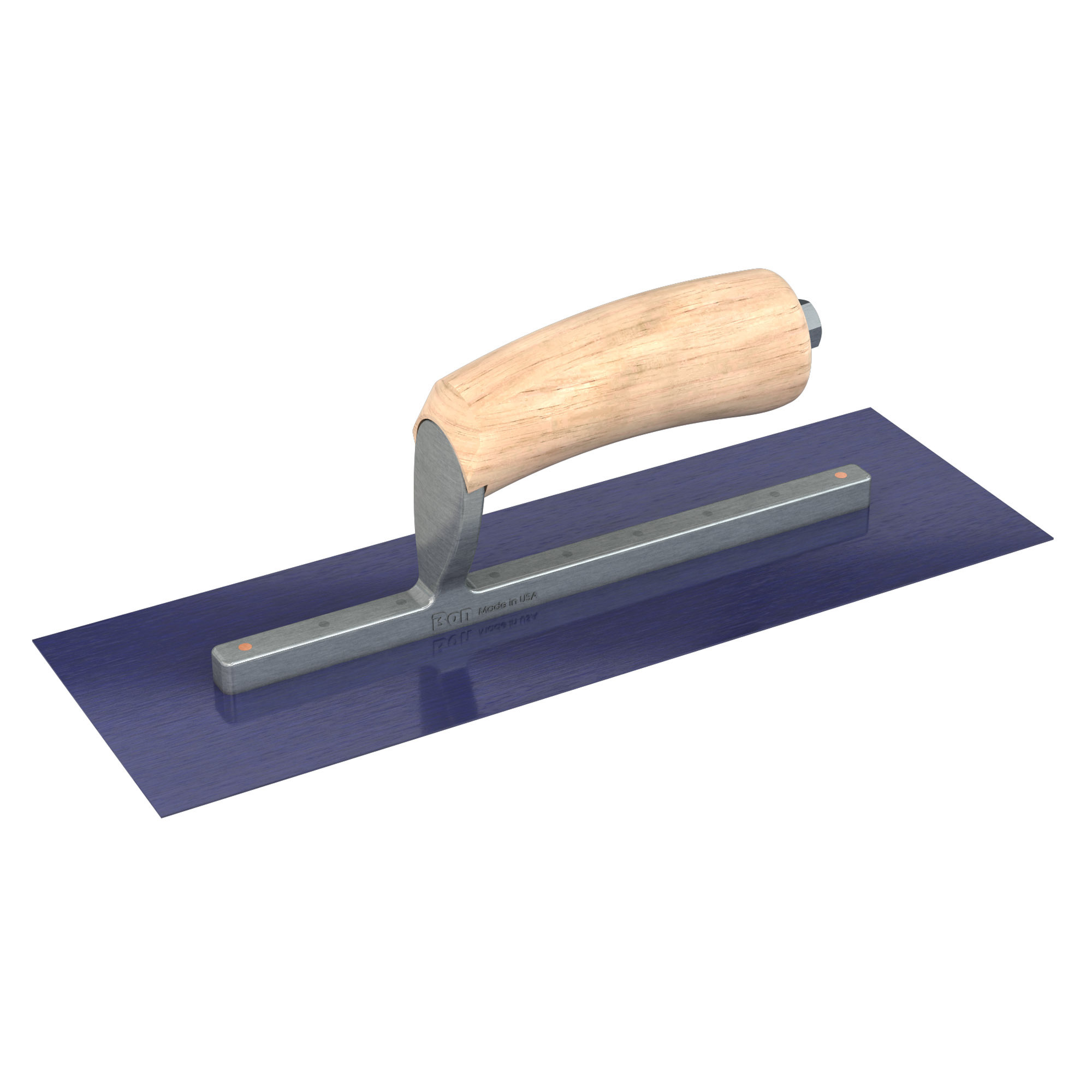 Bon Steel City, Finish Trowel - Sq. - Bs Fx - 12 x 4 - Wd, Blade Material Blue Steel, Blade Length 12 in, Blade Width 4 in, Model# 66-319